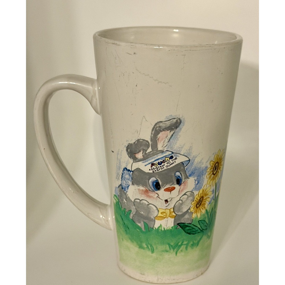 Vintage Easter Bunny Assistant (Pouche) Coffee Tea Coco Cup Mug